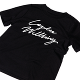 WOMENS LEGALISE WELLBEING TEE - Black