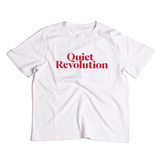 WOMENS QUIET REVOLUTION TEE - White