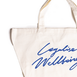 LEGALISE WELLBEING OVERSIZED TOTE - CREME