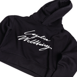 WOMENS LEGALISE WELLBEING HOODIE - BLACK