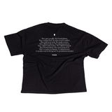 MENS QUIET REVOLUTION TEE - Black