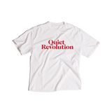MENS QUIET REVOLUTION TEE - White
