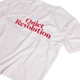 MENS QUIET REVOLUTION TEE - White