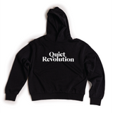 MENS QUIET REVOLUTION HOODIE - BLACK